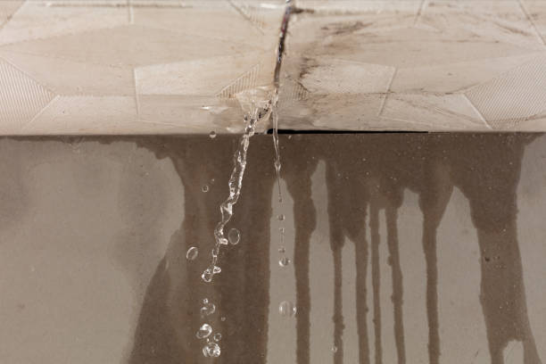 Professional Water Damage Restoration technician working in Moorestown, NJ